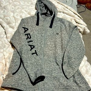 Grey and Black Ariat Sweater
